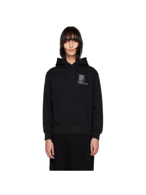 Yohji Yamamoto Black Black New Era Edition Hoodie
