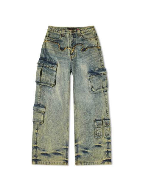★ANDERSSON BELL★ Shimizu denim cargo jeans apa721wCOATED Y MUSINSA | ANDERSSON BELL FOR WOMEN Shimizu denim cargo jeans