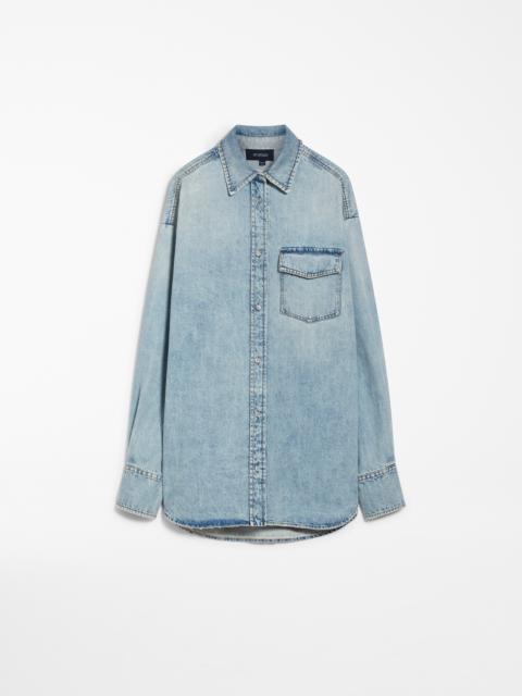 Sportmax TARGA Oversized denim blouse