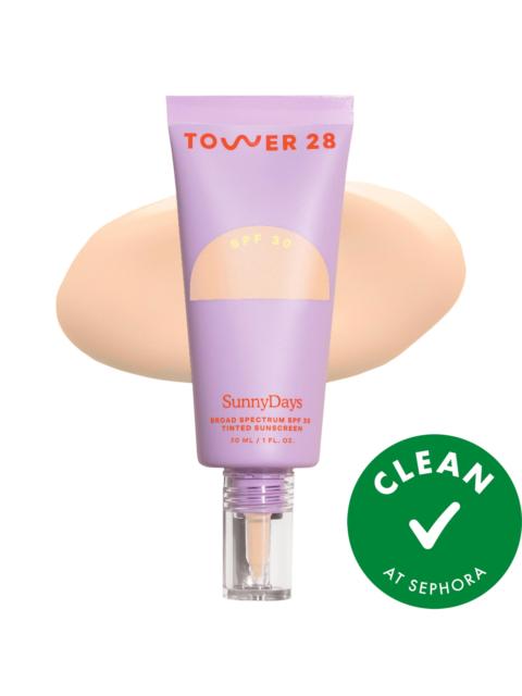 Tower 28 Beauty SunnyDays Skin Tint with Mineral Zinc SPF 30