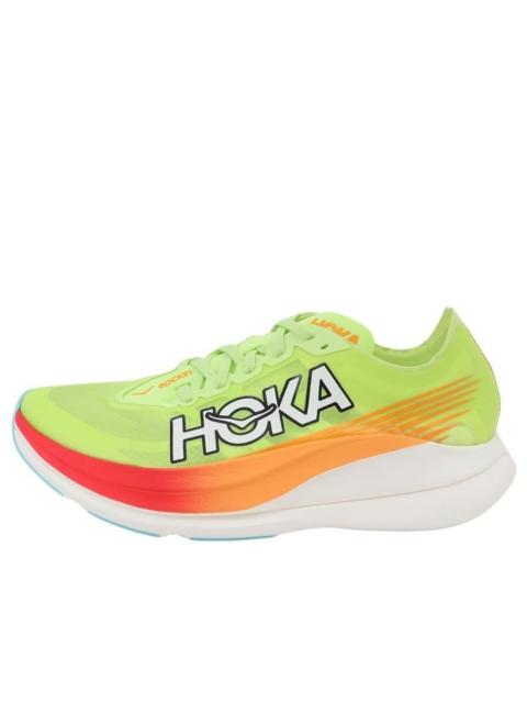 HOKA Hoka One One Rocket X 2 Lettuce Solar Flare