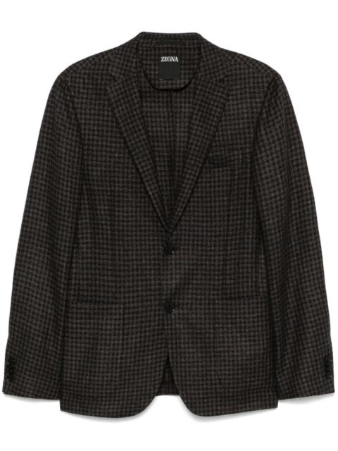 ZEGNA checked blazer