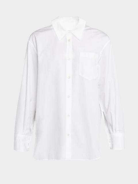 MARIA McMANUS Oversized Long-Sleeve Tunic Shirt