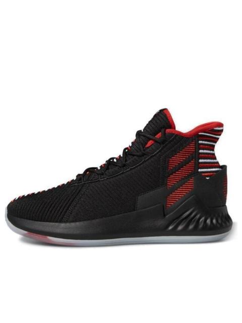 adidas Derrick Rose 9 GEEK UP 'Black White Red' EE6846