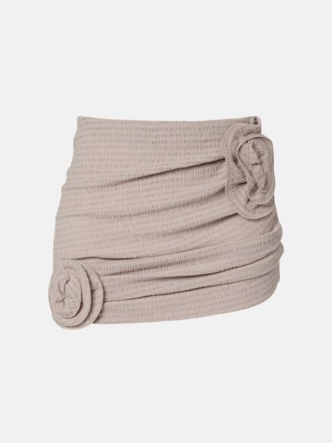 MAGDA BUTRYM Striped miniskirt