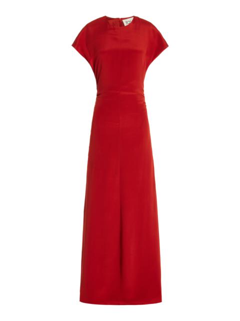 TOVE Neveah Stretch-Jersey Maxi Dress orange