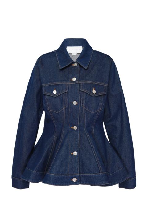 Stella McCartney Peplum Denim Jacket