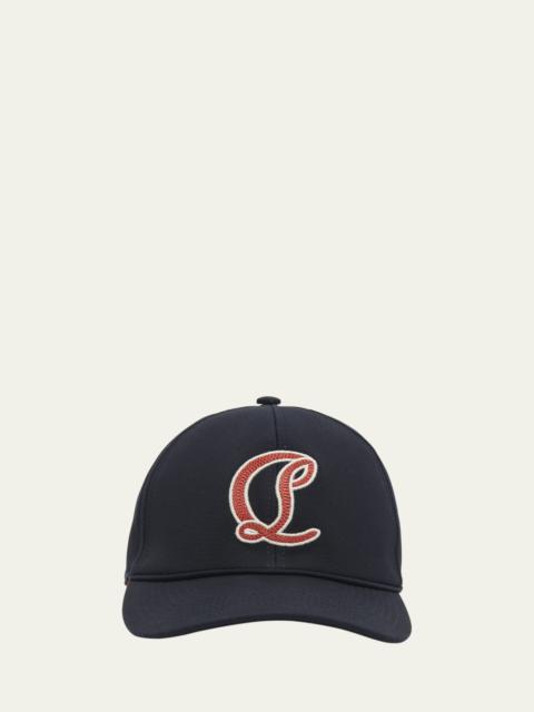 Christian Louboutin Men's Mooncrest Baseball Cap