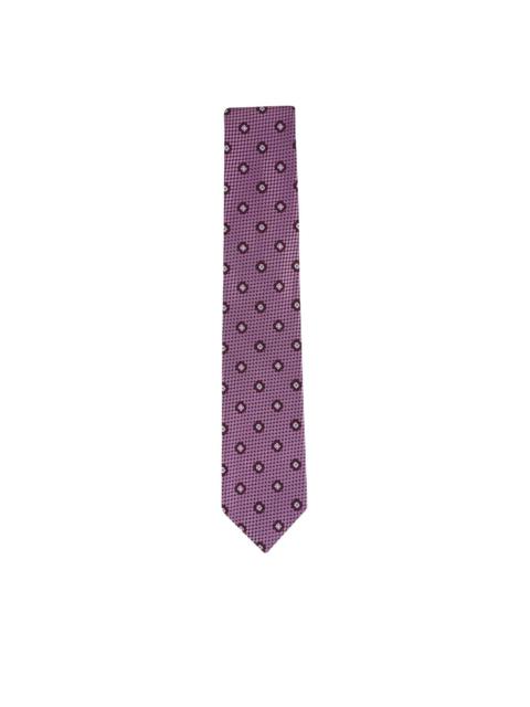 ZEGNA floral motif tie