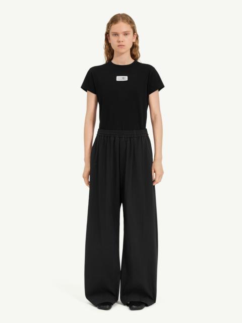 MM6 Maison Margiela Wide-leg trousers