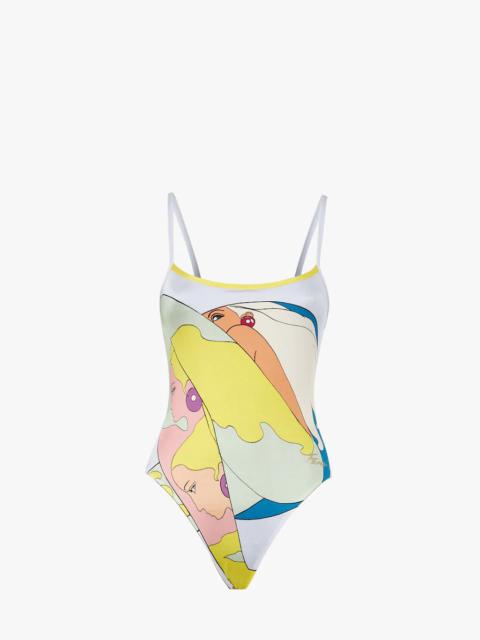 FENDI Multicolor Lycra® swimsuit