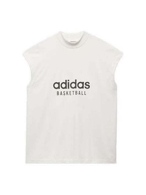 adidas adidas Basketball Sleeveless Tee 'White' IA3443