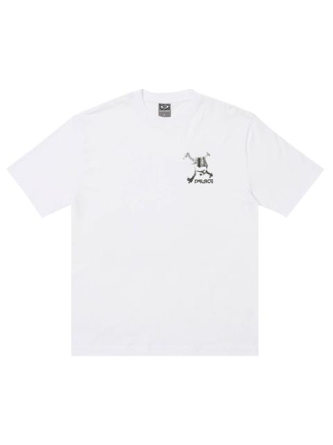 PALACE BASICALLY A T-SHIRT OATMEAL MARL | REVERSIBLE