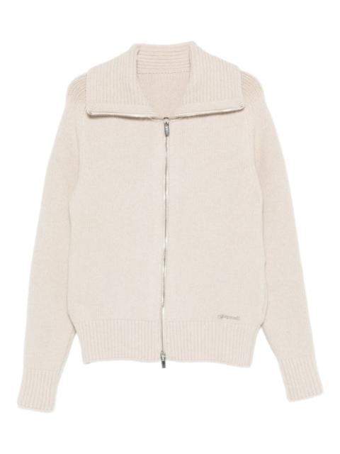 JACQUEMUS zip-collar cardigan