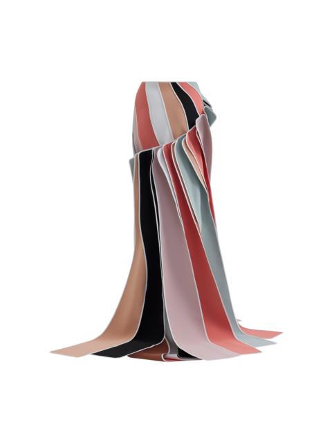 MATICEVSKI Kudos Pleated Maxi Skirt multi