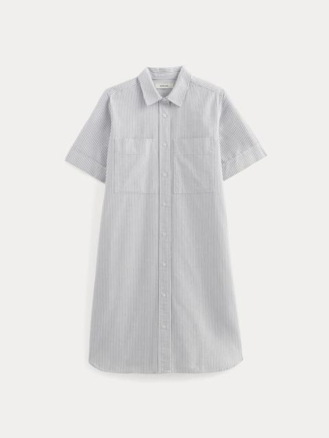 EVERLANE THE OXFORD SHORT-SLEEVE SHIRT DRESS