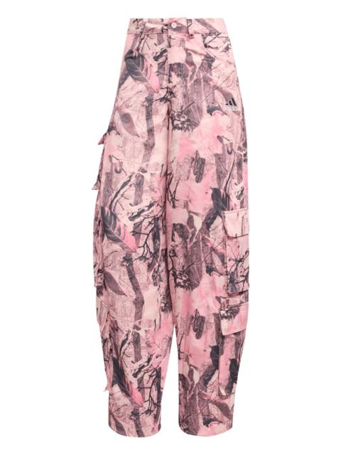 adidas Sat leaf-print cargo jeans