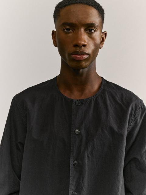 CASEY/CASEY VERGER SHIRT - LIN COT - BLACK