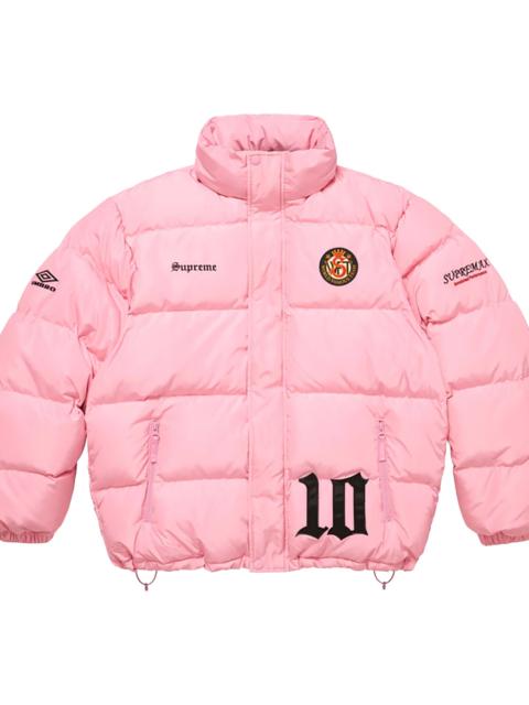 Supreme Umbro® Down Puffer Jacket "FW25 - Pink" SU26288