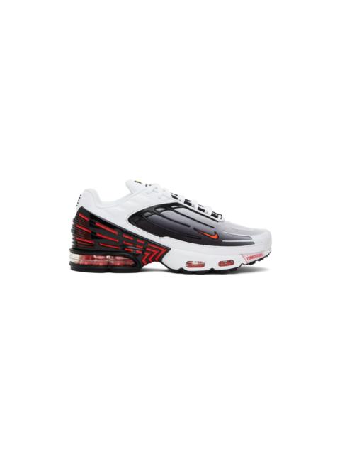 Black & White Air Max Plus 3 Sneakers