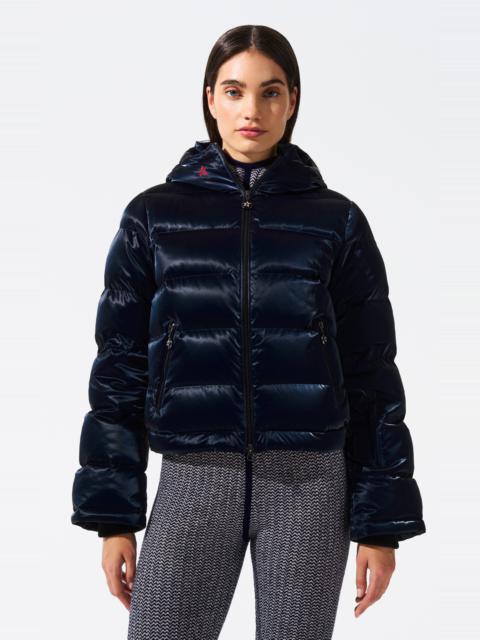 PERFECT MOMENT Polar Flare Nylon Ski Jacket navy