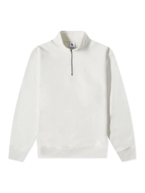 Nike Nike Swoosh Quarter Zip 탑 자켓 'White' DQ5209-030
