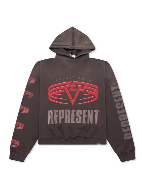 REPRESENT LIVING LEGACY TOUR HOODIE - NERO