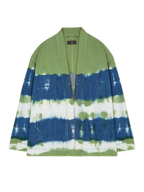 Alanui tie-dye denim jacket | farfetch | REVERSIBLE