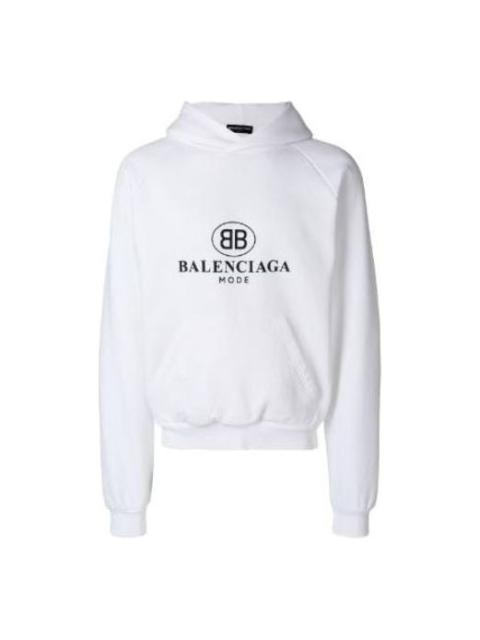 BALENCIAGA Balenciaga BB Mode Hoodie 'White' 508118TYK849000