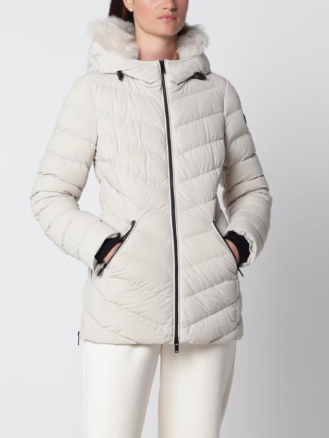 MOOSE KNUCKLES Roselawn Alabaster Nylon Jacket