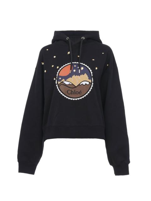 Chloé PRINTED HOODIE