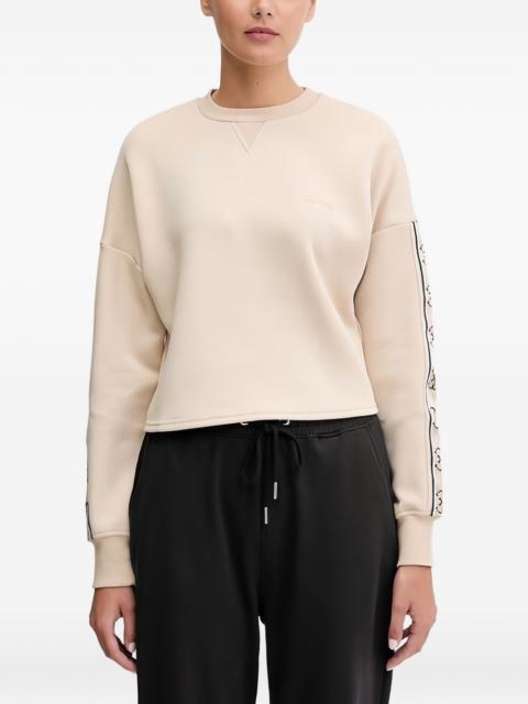 GUESS USA crewneck dropped-shoulders sweatshirt