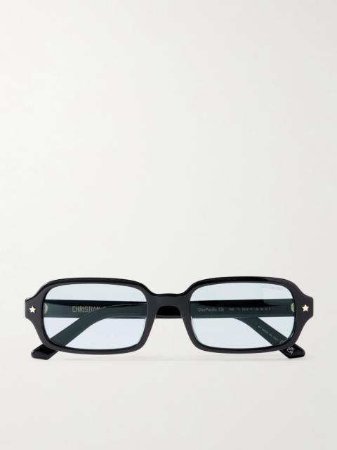Dior Diorpacific S3i Rectangular-frame Acetate Sunglasses