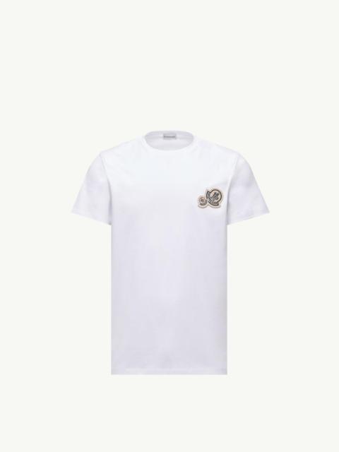 Moncler Double Logo Patch Cotton T-Shirt