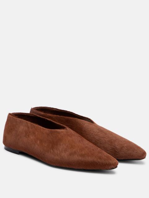 A.EMERY Lima calf hair flats