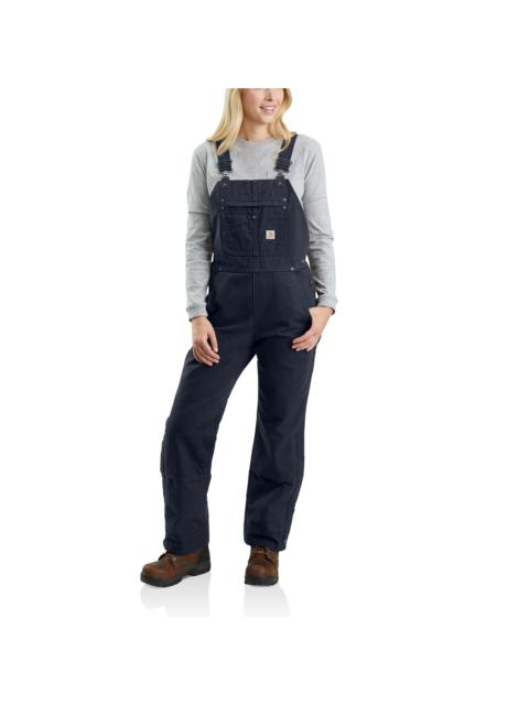 Carhartt Women's Washed Duck Insulated Bib Overall