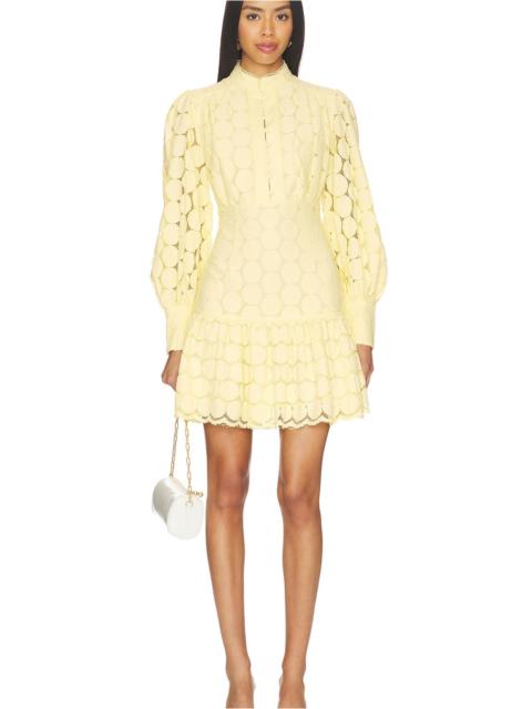 BARDOT Remy Spot Lace Mini Dress