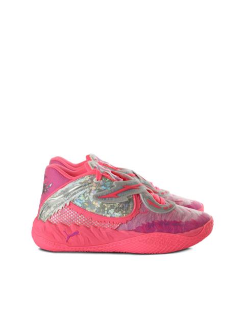 PUMA wing-embellished sneakers
