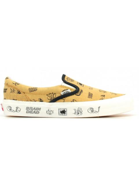Vans Vans Slip-On Brain Dead Gold