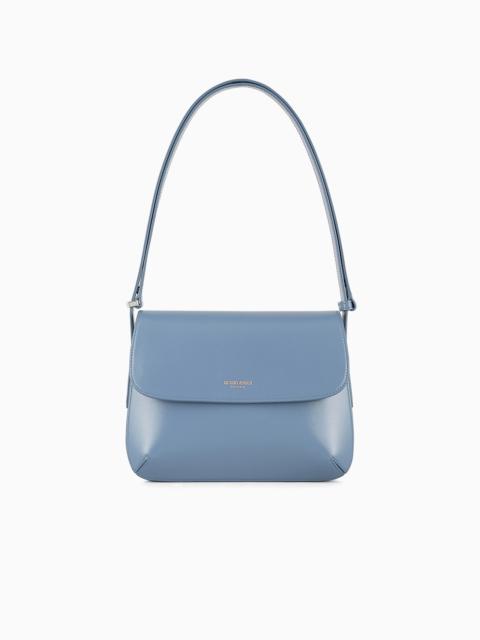 GIORGIO ARMANI LARGE PALMELLATO LEATHER LA PRIMA BAG
