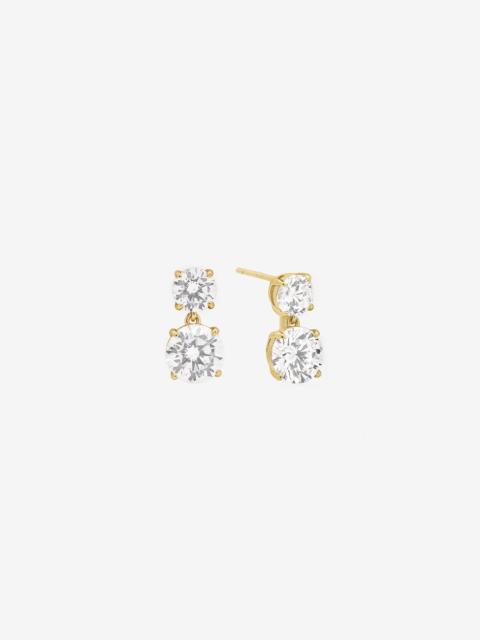 Splendid Shashi CZ Drop Earring