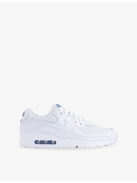 Nike Air Max 90 Leather And Mesh Trainers