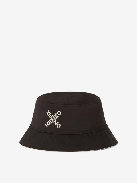 KENZO 'Little X' KENZO Sport reversible bucket hat