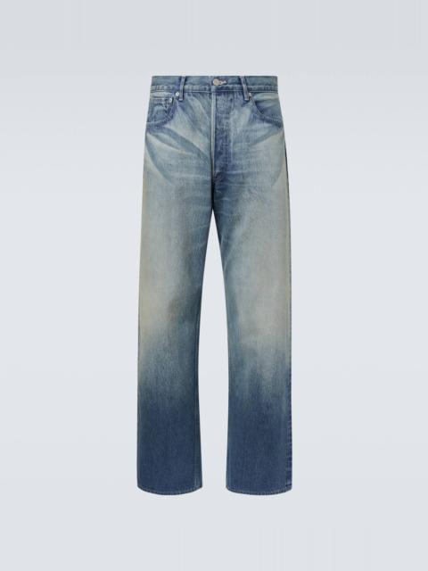 AURALEE Faded wide-leg jeans