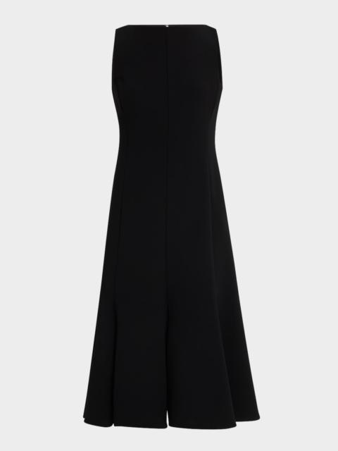 Sleeveless Mermaid Midi Dress