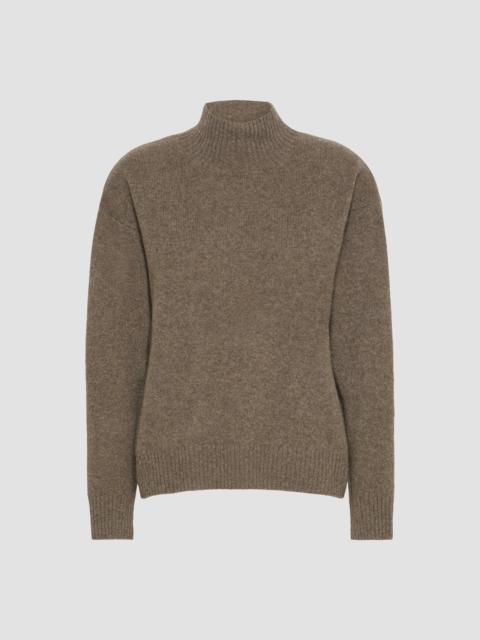 Max Mara Women's Yak Yarn Polo Neck Sweater - Beige