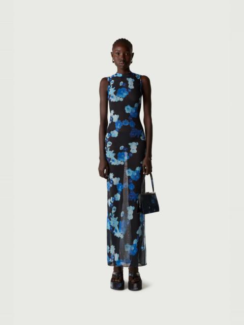 COPERNI Flower Print Mesh Dress