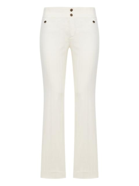 Etro button-detail trousers