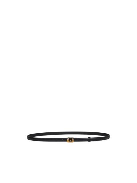 Valentino V-logo buckle leather belt