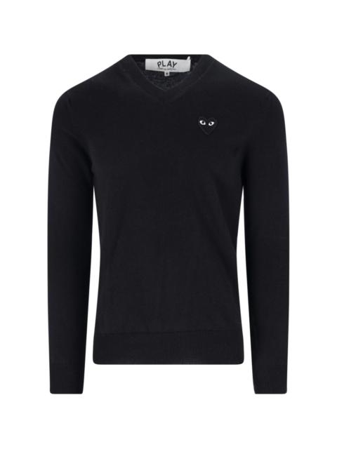 Comme des Garçons PLAY LOGO SWEATER